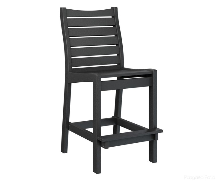 BGBBC2045B-Berlin Gardens-Bristol Bar Chair-Black BG-Pangaea Patio