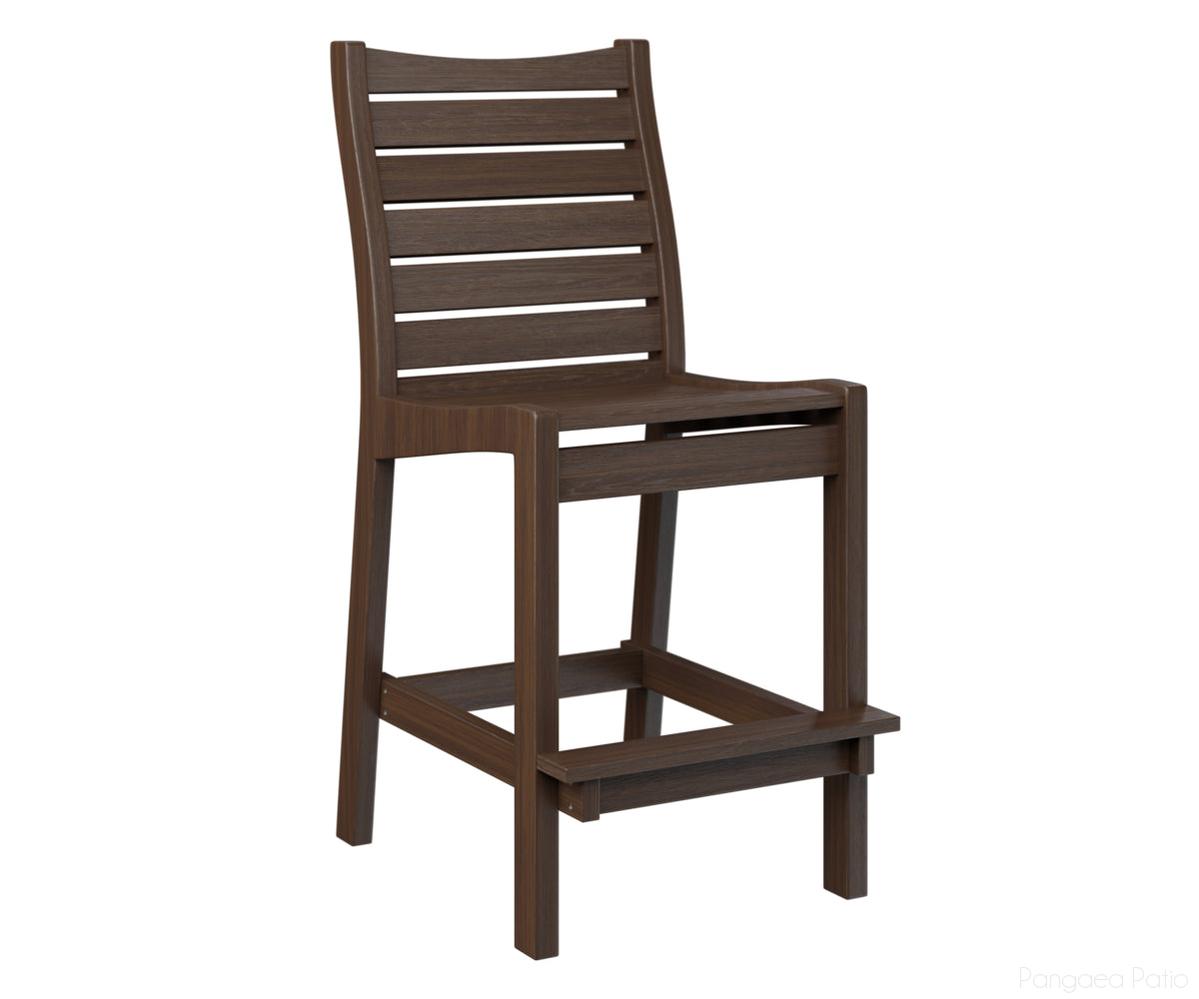 BGBBC2045BW-Berlin Gardens-Bristol Bar Chair-Brazilian Walnut BG-Pangaea Patio
