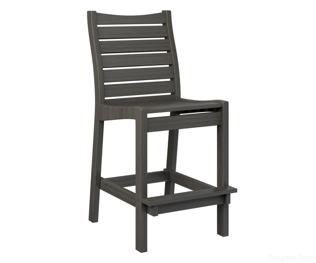 BGBBC2045CG-Berlin Gardens-Bristol Bar Chair-Coastal Gray BG-Pangaea Patio