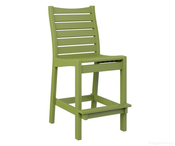 BGBBC2045KG-Berlin Gardens-Bristol Bar Chair-Kiwi Green BG-Pangaea Patio