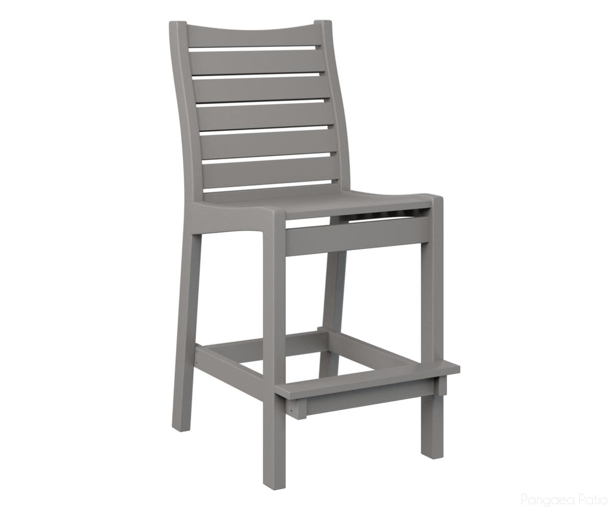 BGBBC2045LG-Berlin Gardens-Bristol Bar Chair-Light Gray BG-Pangaea Patio