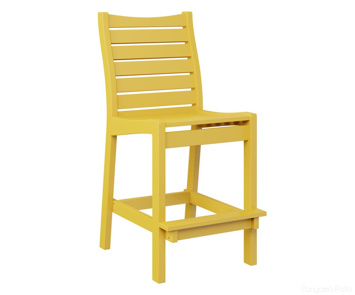 BGBBC2045SY-Berlin Gardens-Bristol Bar Chair-Sunburst Yellow BG-Pangaea Patio
