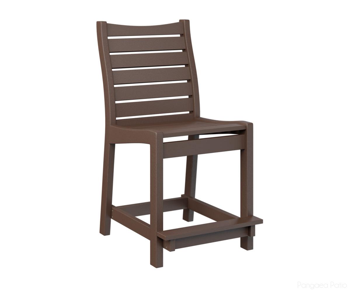 BGBCC2041CB-Berlin Gardens-Bristol Counter Chair-Chocolate Brown BG-Pangaea Patio