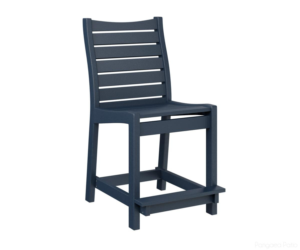 BGBCC2041NB-Berlin Gardens-Bristol Counter Chair-Navy Blue BG-Pangaea Patio