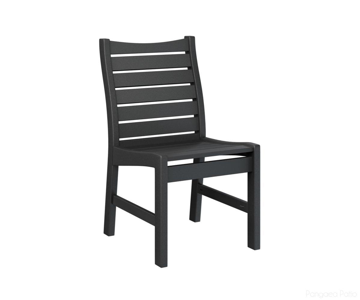 BGBDC2037B-Berlin Gardens-Bristol Dining Chair-Black BG-Pangaea Patio