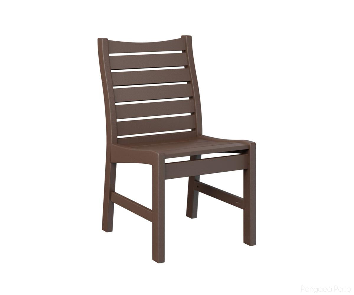 BGBDC2037CB-Berlin Gardens-Bristol Dining Chair-Chocolate Brown BG-Pangaea Patio