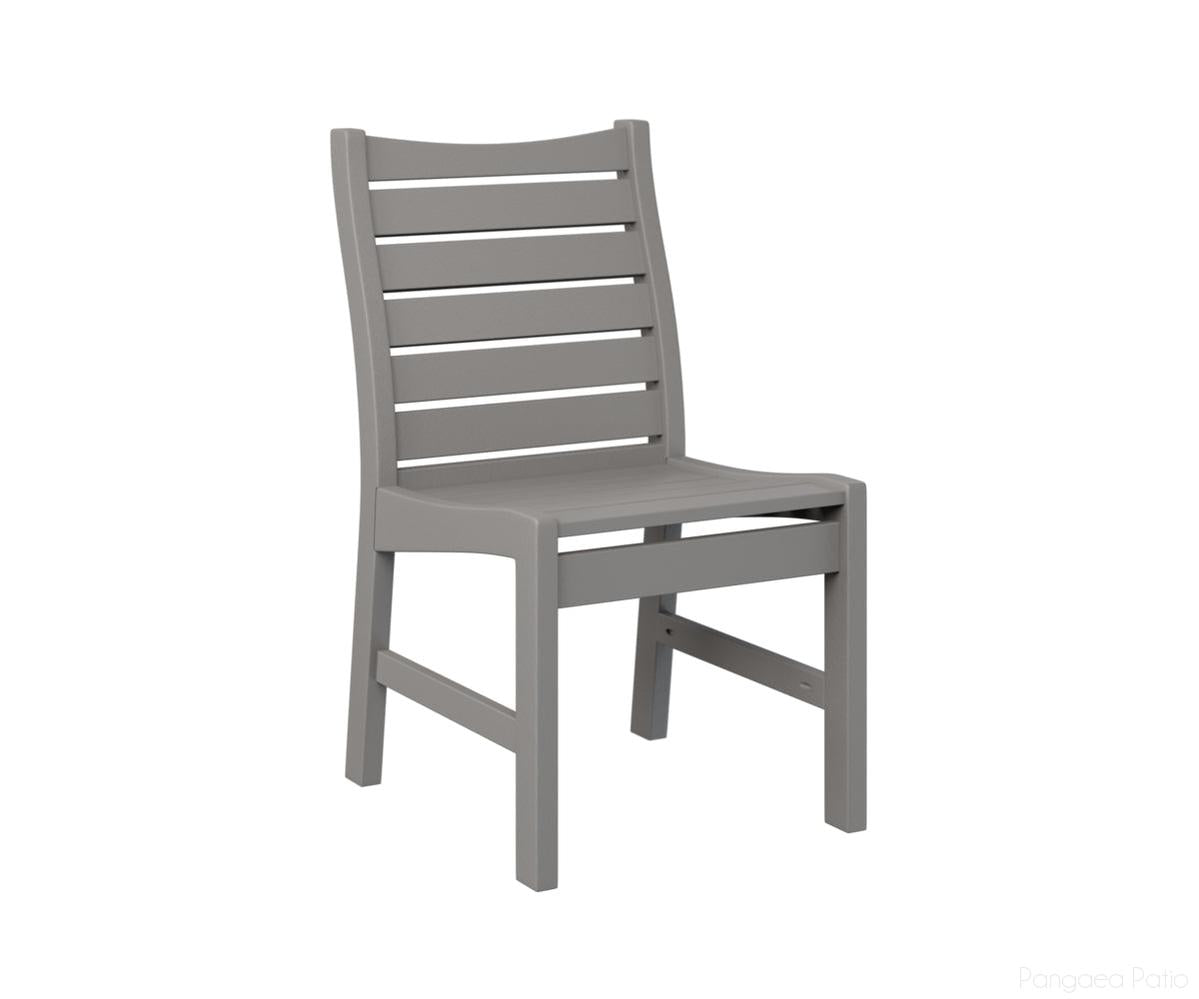 BGBDC2037LG-Berlin Gardens-Bristol Dining Chair-Light Gray BG-Pangaea Patio