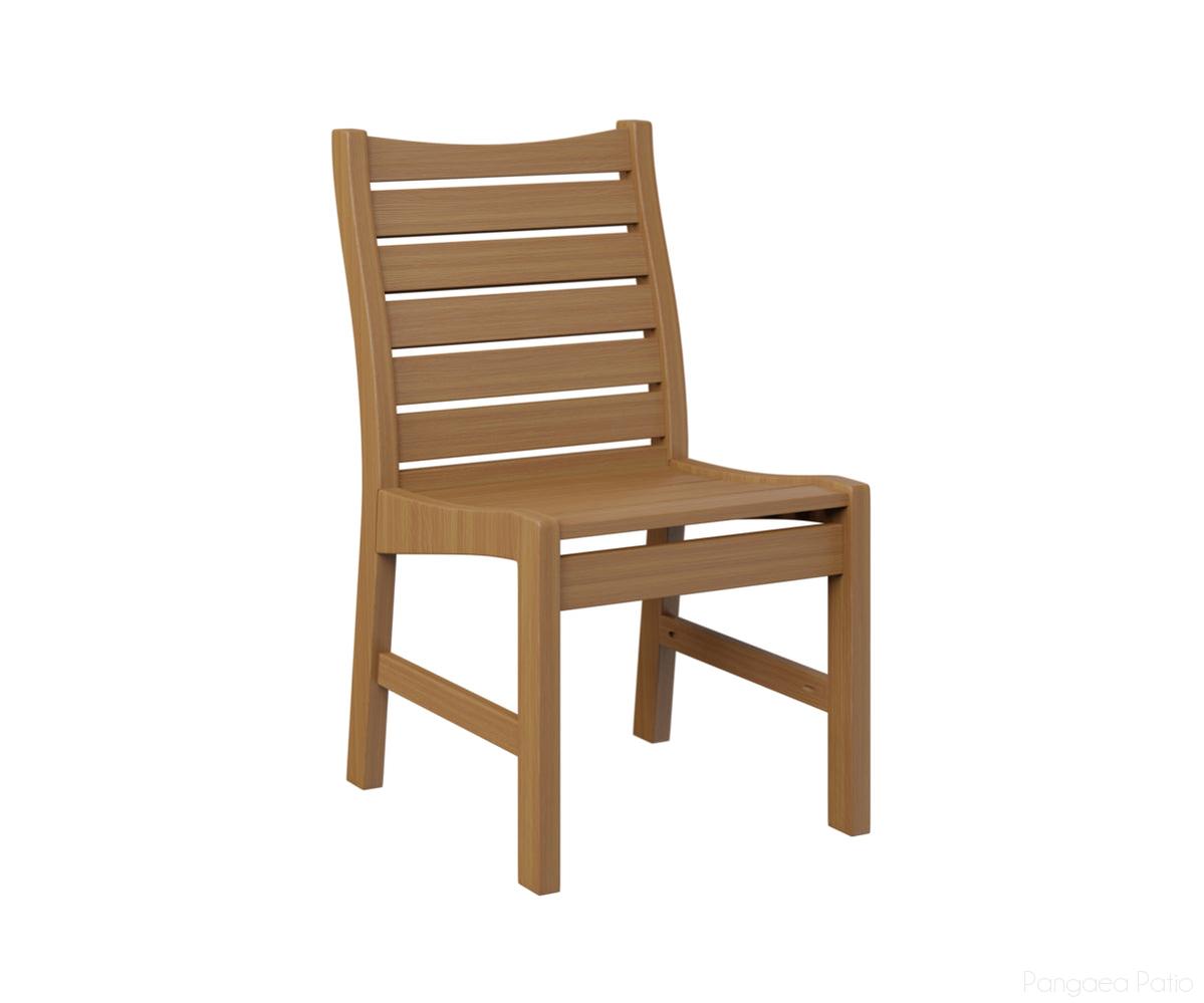 BGBDC2037NT-Berlin Gardens-Bristol Dining Chair-Natural Teak BG-Pangaea Patio