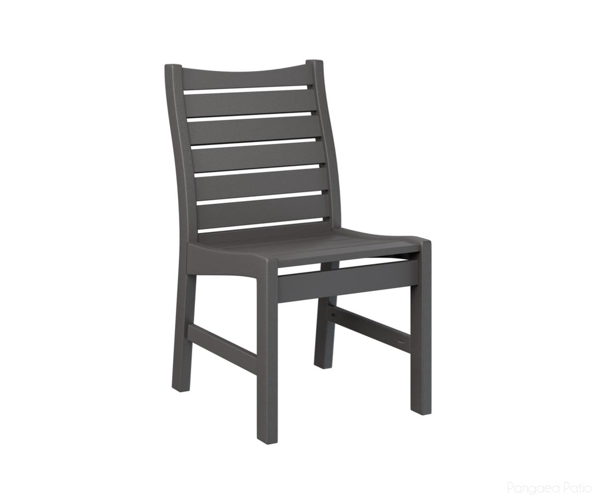 BGBDC2037SG-Berlin Gardens-Bristol Dining Chair-Smoke Gray BG-Pangaea Patio