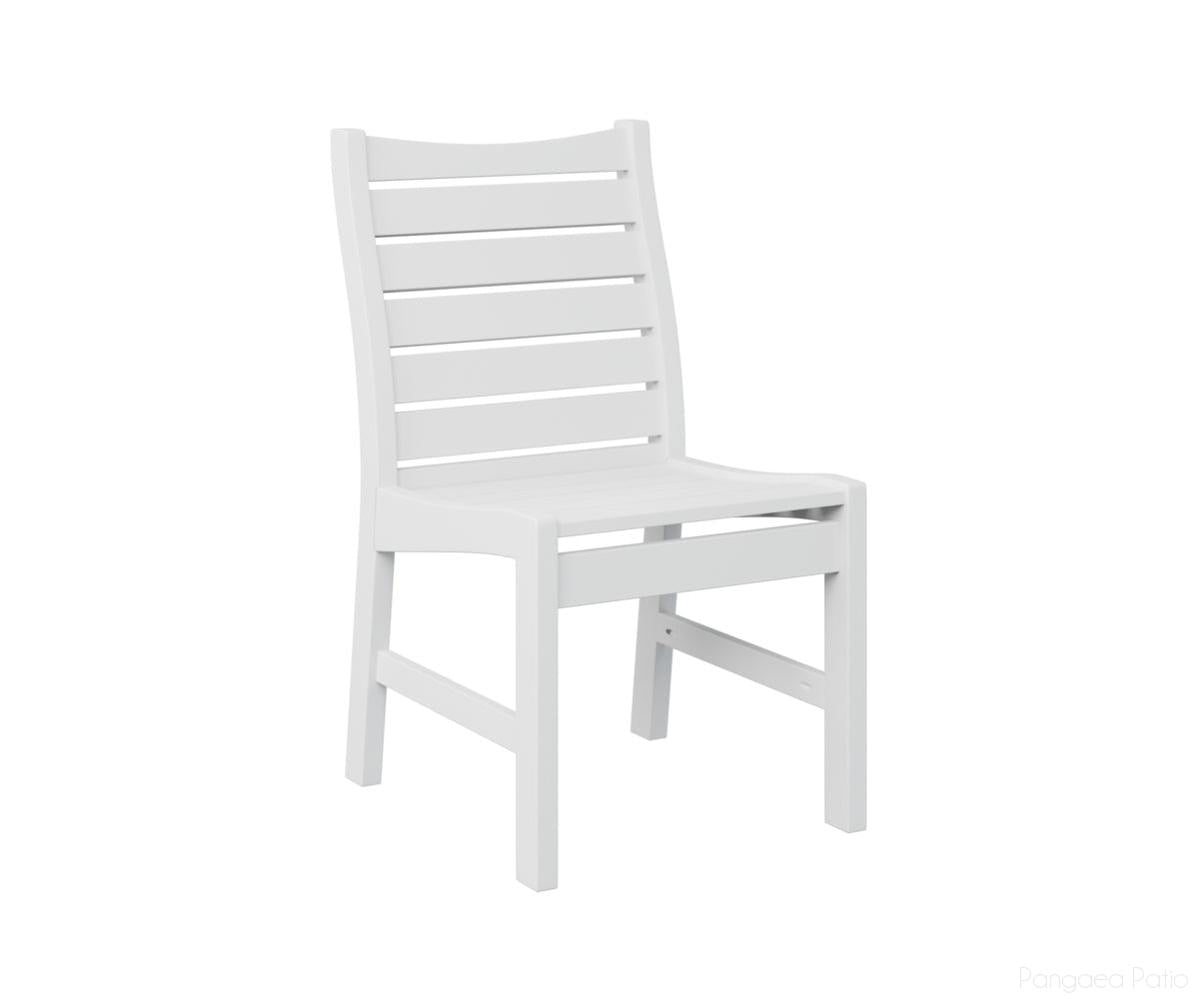 BGBDC2037W-Berlin Gardens-Bristol Dining Chair-White BG-Pangaea Patio
