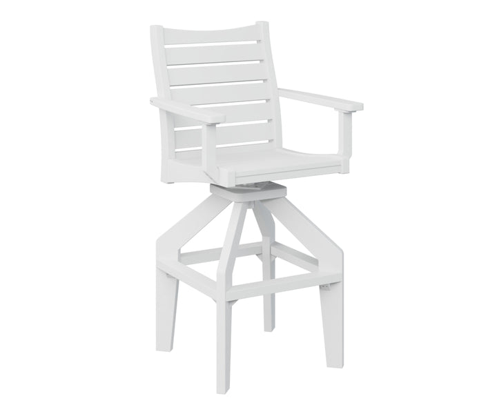 BGBSXTC2049W-Berlin Gardens-Bristol Swivel XT Chair-Pangaea Patio