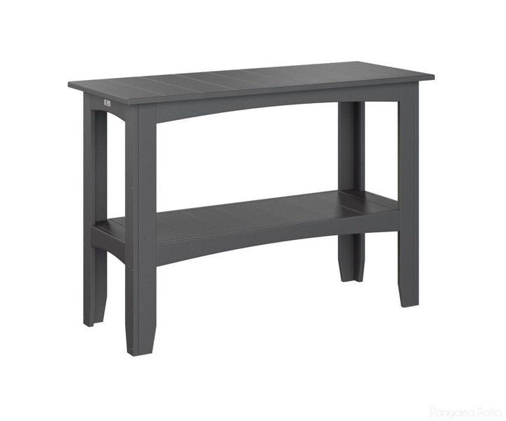 BGPOBT2050SG-Berlin Gardens-Buffet Table-Smoke Gray BG-Pangaea Patio