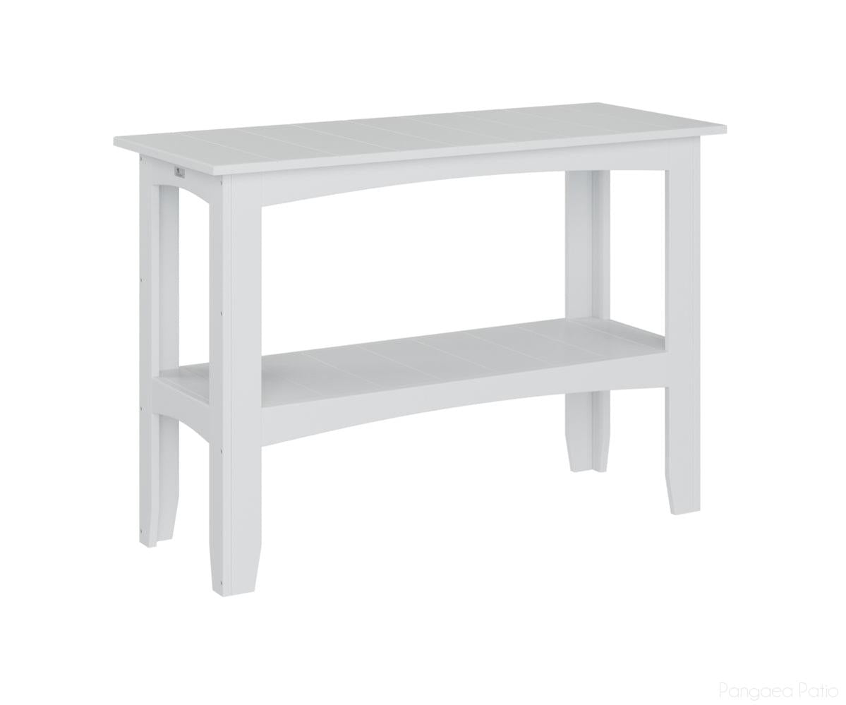 BGPOBT2050W-Berlin Gardens-Buffet Table-White BG-Pangaea Patio