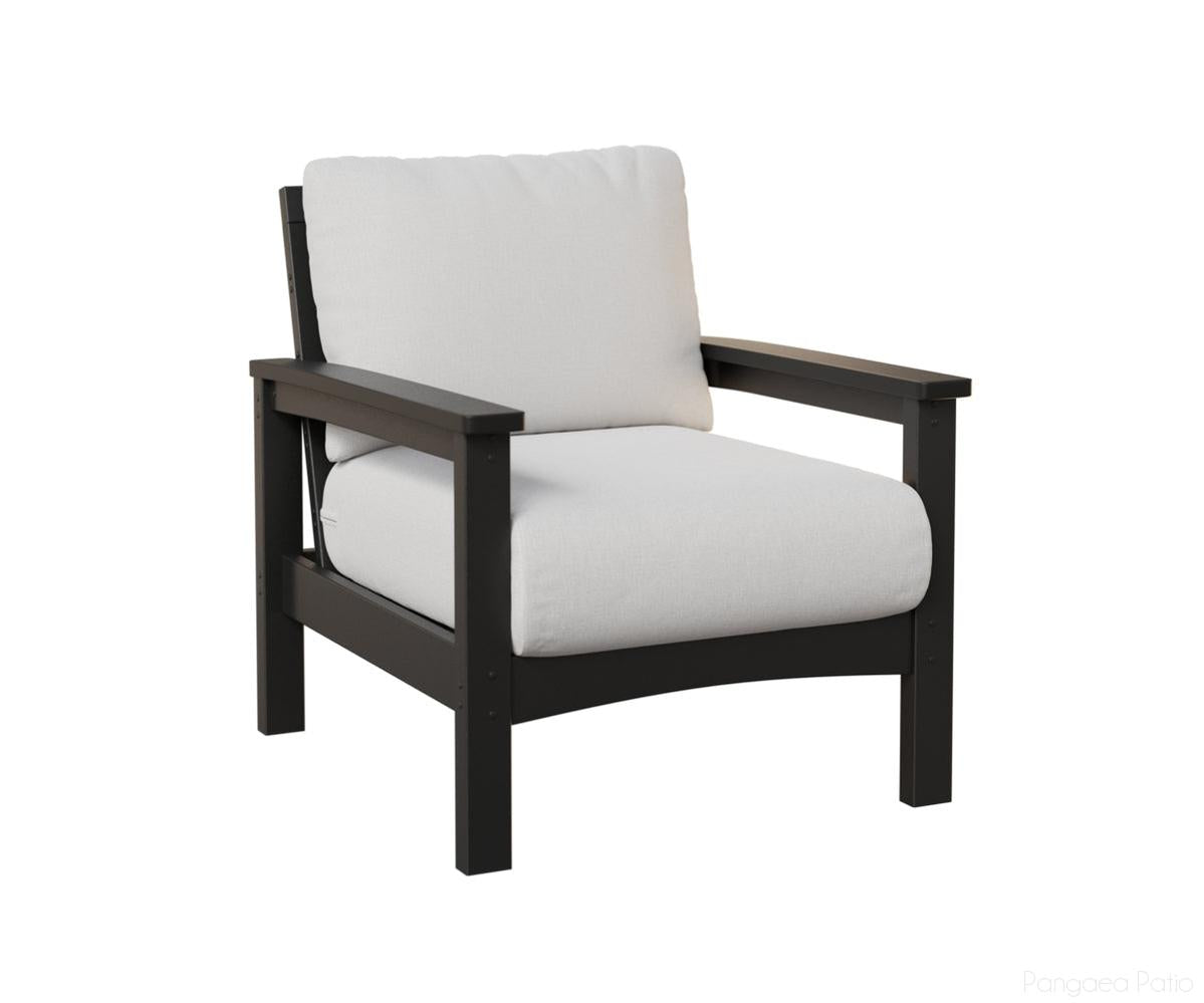 BGCCC2832B-Berlin Gardens-Camden Club Chair-Black BG-Pangaea Patio