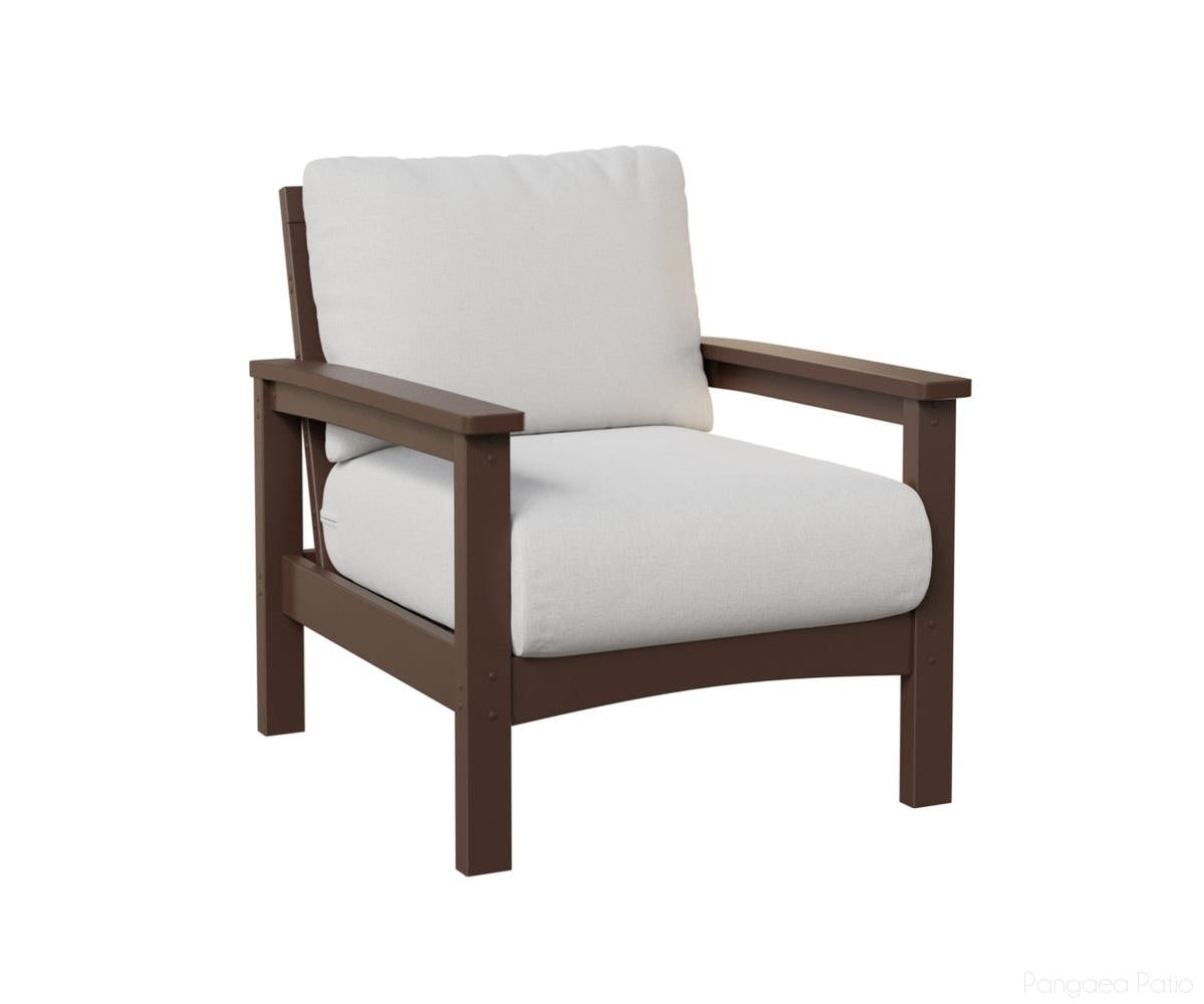BGCCC2832CB-Berlin Gardens-Camden Club Chair-Chocolate Brown BG-Pangaea Patio