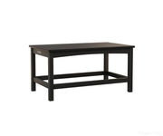 BGCCT1835B-Berlin Gardens-Camden Coffee Table-Black BG-Pangaea Patio