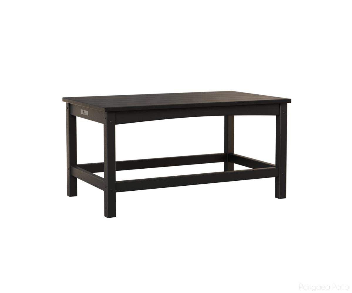BGCCT1835B-Berlin Gardens-Camden Coffee Table-Black BG-Pangaea Patio
