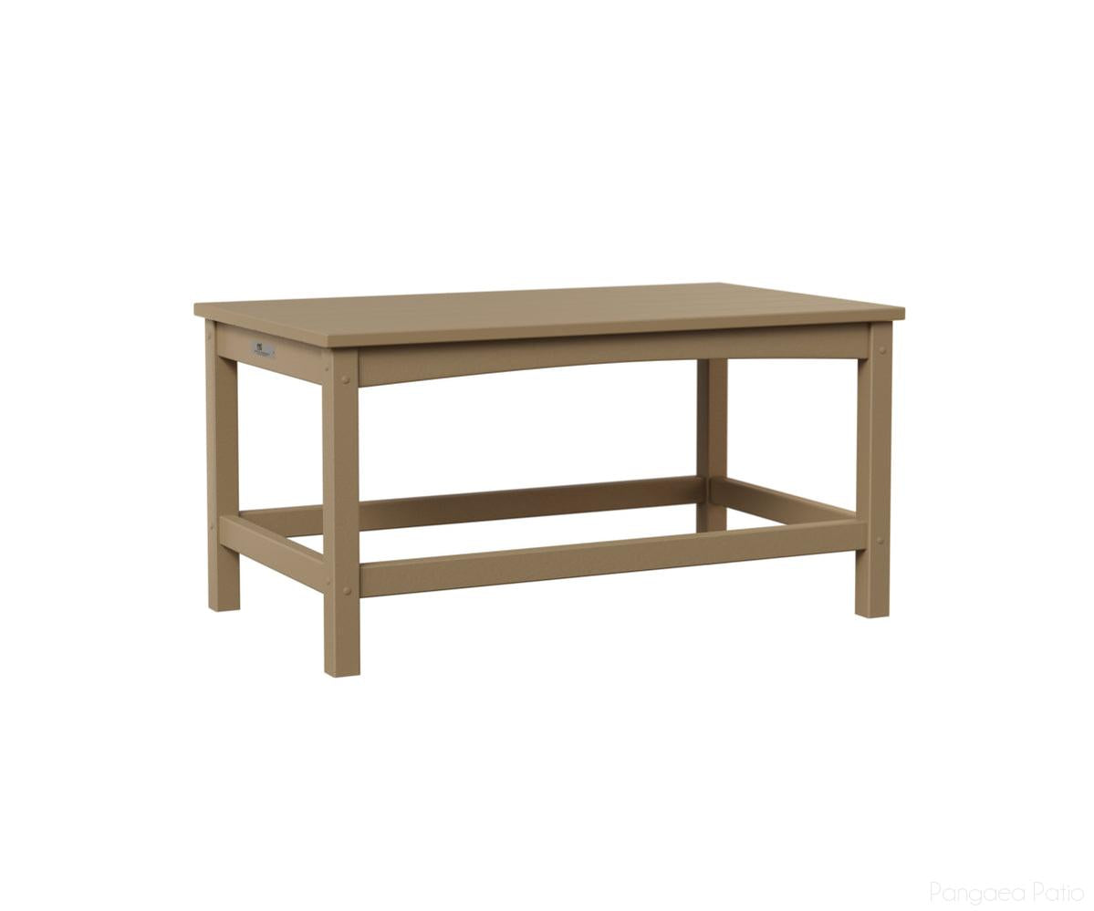 BGCCT1835WW-Berlin Gardens-Camden Coffee Table-Weatherwood BG-Pangaea Patio