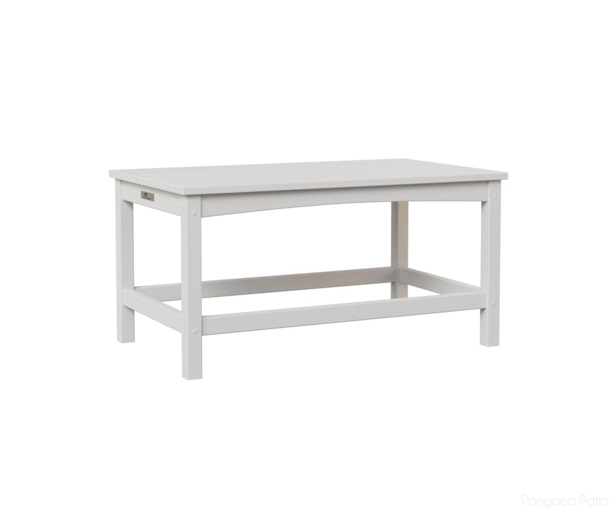 BGCCT1835W-Berlin Gardens-Camden Coffee Table-White BG-Pangaea Patio