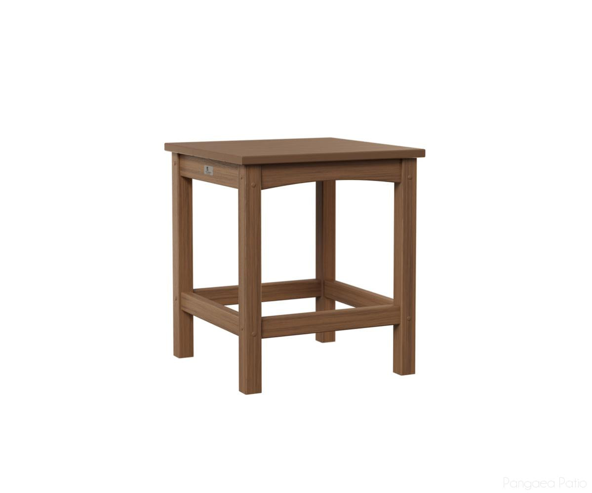 BGCET1720AM-Berlin Gardens-Camden End Table-Antique Mahogany BG-Pangaea Patio