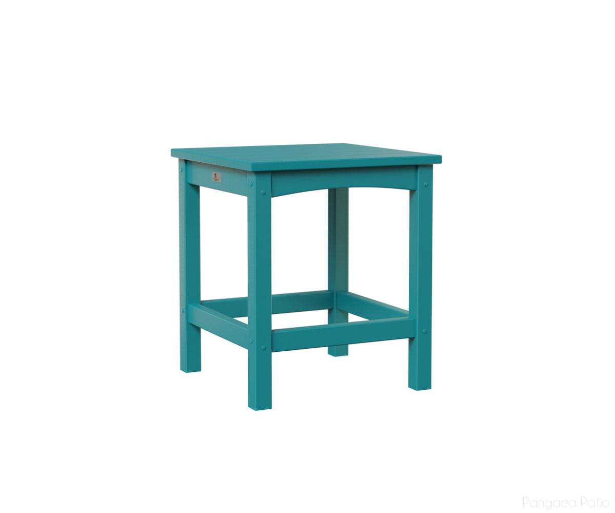 BGCET1720AB-Berlin Gardens-Camden End Table-Aruba Blue BG-Pangaea Patio