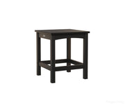 BGCET1720B-Berlin Gardens-Camden End Table-Black BG-Pangaea Patio