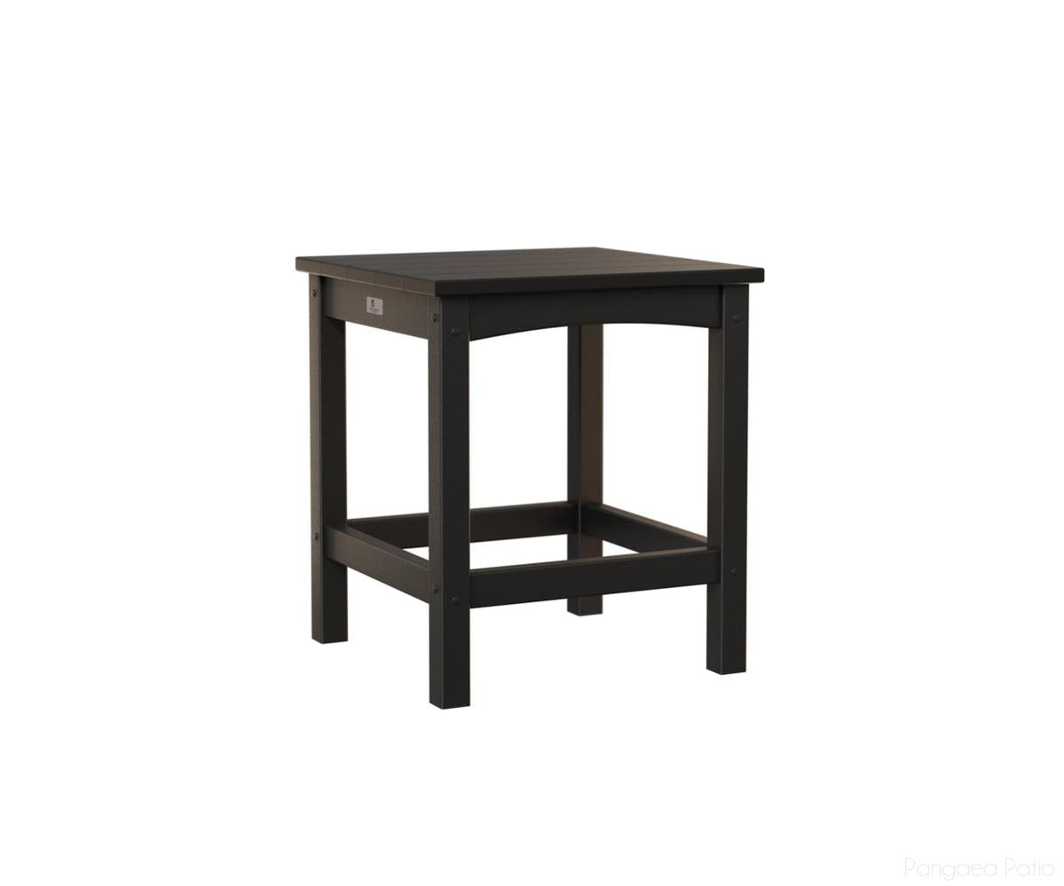 BGCET1720B-Berlin Gardens-Camden End Table-Black BG-Pangaea Patio