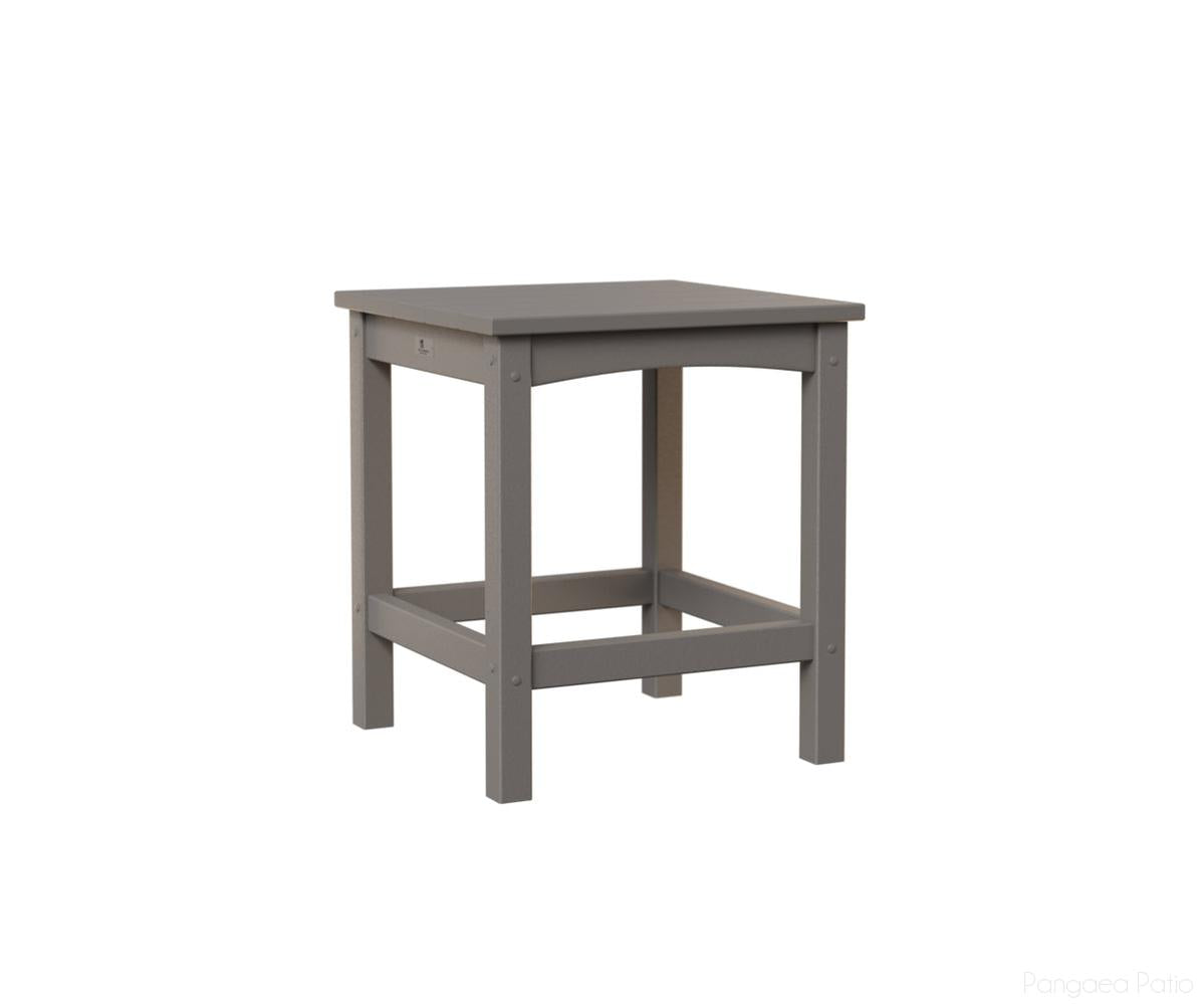 BGCET1720LG-Berlin Gardens-Camden End Table-Light Gray BG-Pangaea Patio