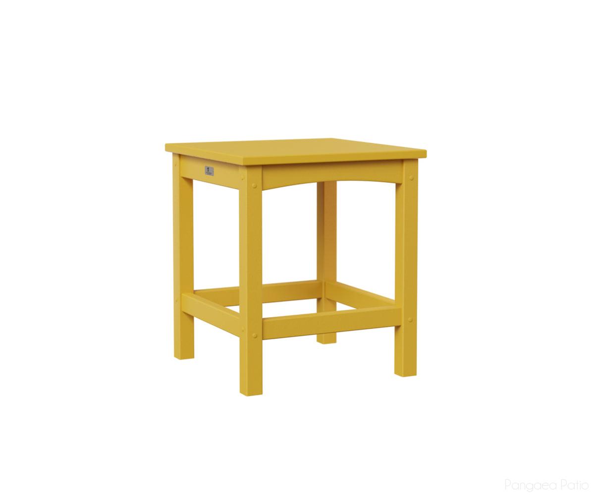 BGCET1720SY-Berlin Gardens-Camden End Table-Sunburst Yellow BG-Pangaea Patio