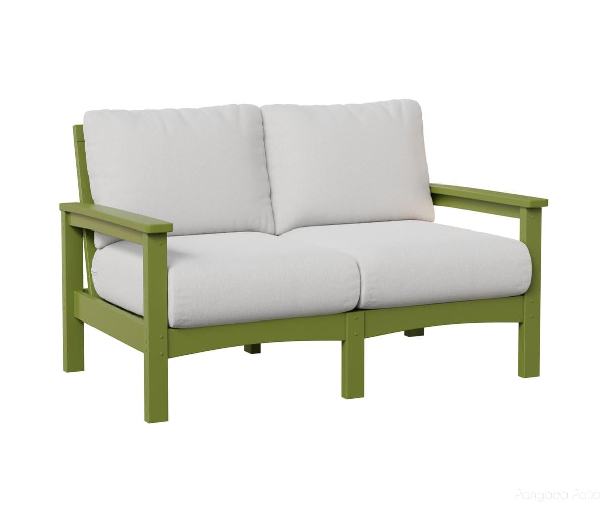 BGCL5332KG-Berlin Gardens-Camden Loveseat-Kiwi Green BG-Pangaea Patio