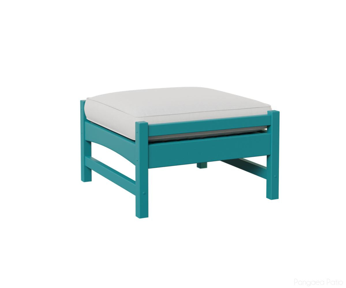 BGCO2513AB-Berlin Gardens-Camden Ottoman-Aruba Blue BG-Pangaea Patio