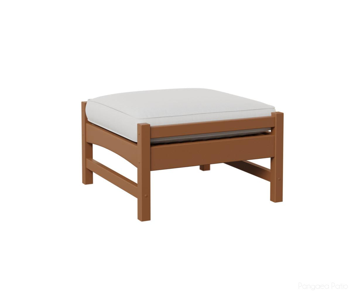 BGCO2513C-Berlin Gardens-Camden Ottoman-Cedar BG-Pangaea Patio