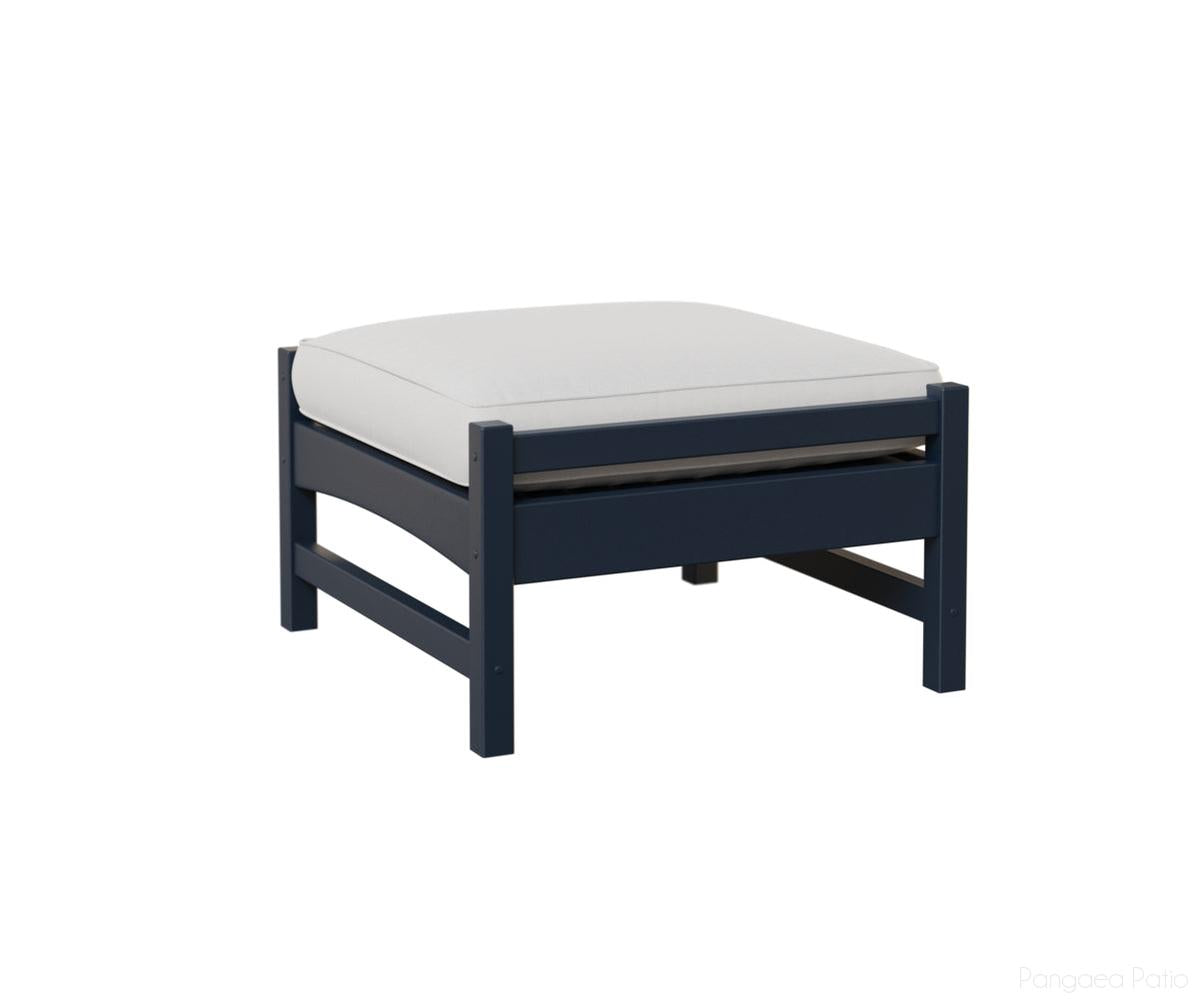 BGCO2513NB-Berlin Gardens-Camden Ottoman-Navy Blue BG-Pangaea Patio