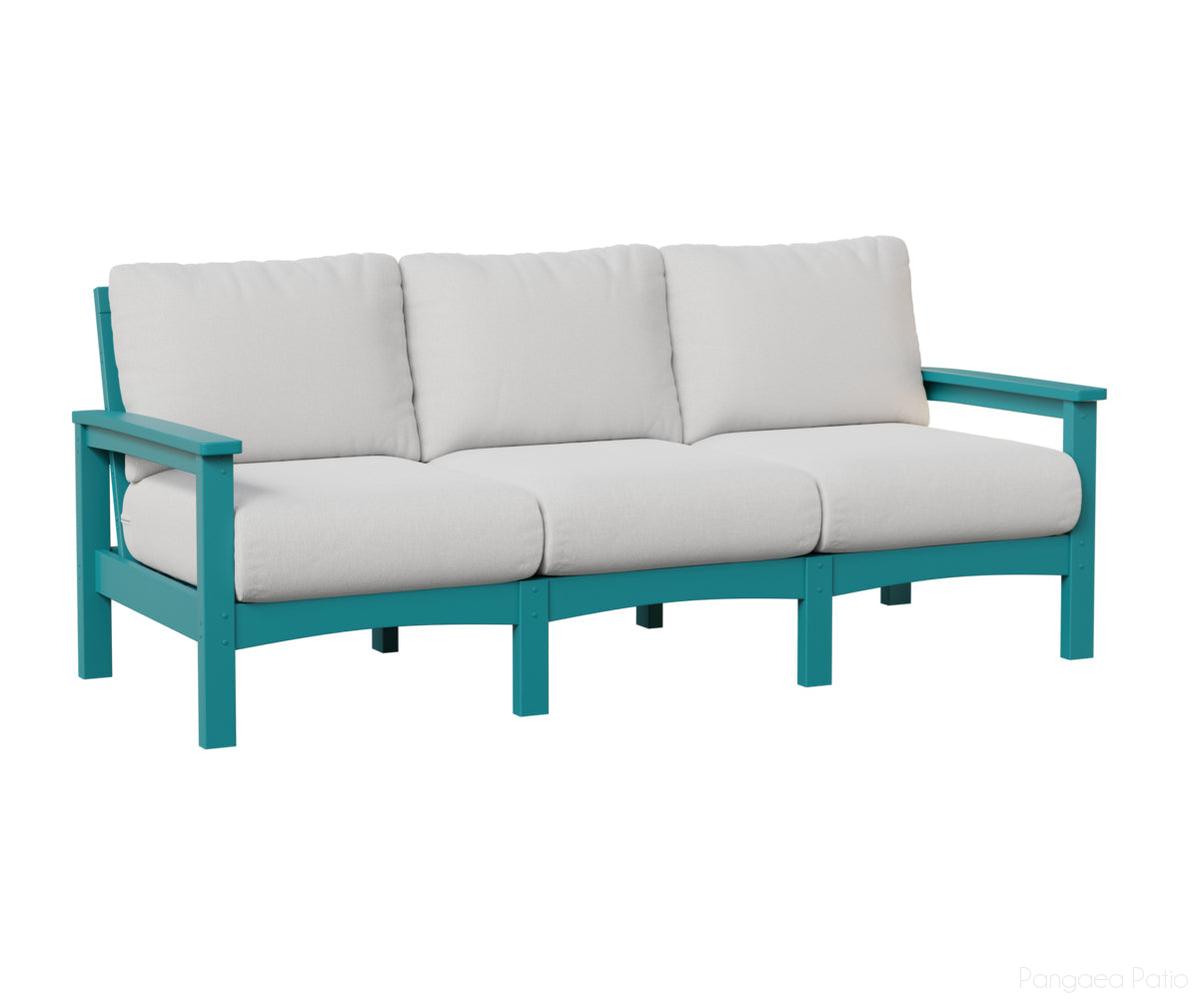 BGCS7832AB-Berlin Gardens-Camden Sofa-Aruba Blue BG-Pangaea Patio