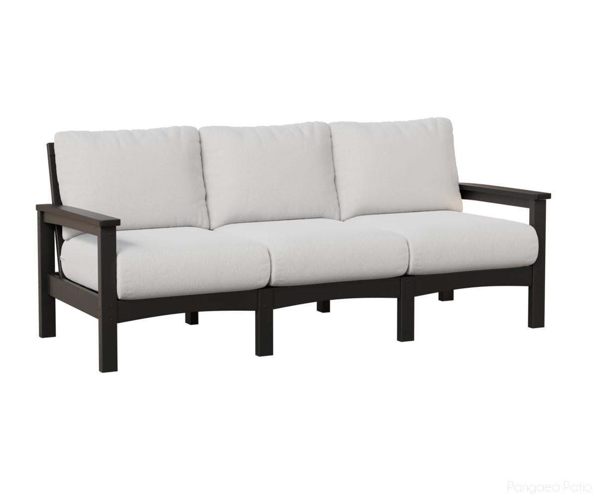 BGCS7832B-Berlin Gardens-Camden Sofa-Black BG-Pangaea Patio