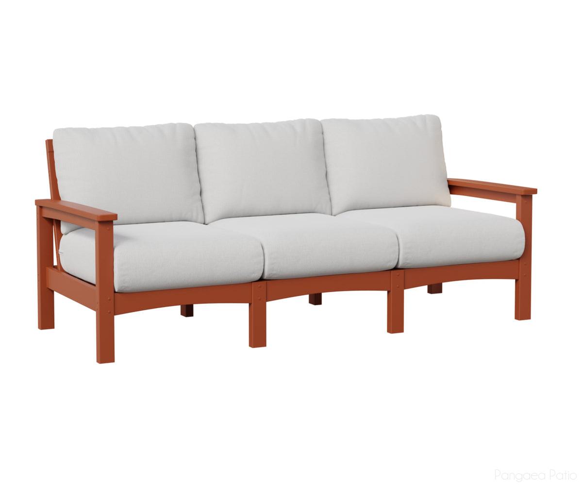 BGCS7832MO-Berlin Gardens-Camden Sofa-Mango Orange BG-Pangaea Patio