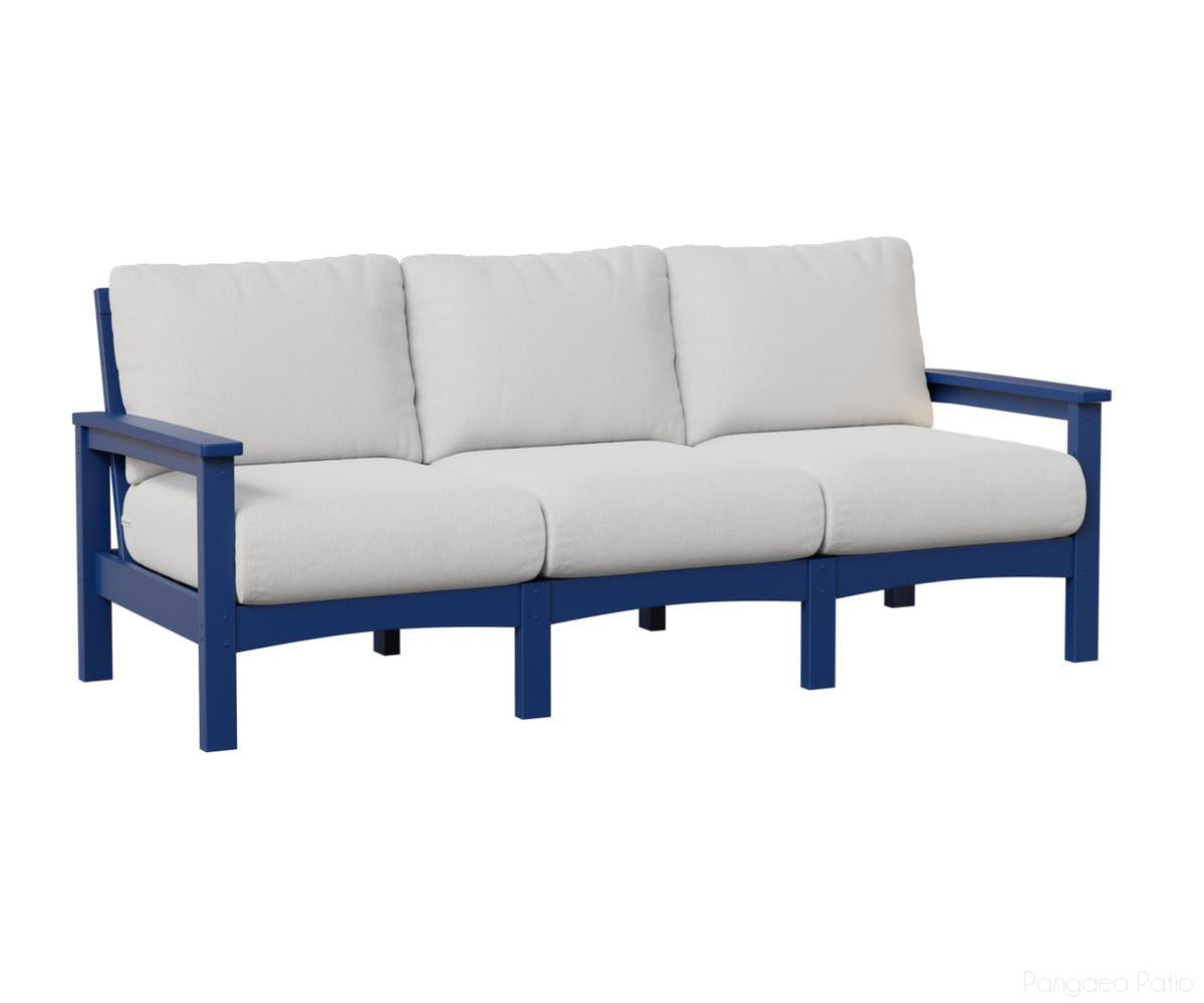 BGCS7832PB-Berlin Gardens-Camden Sofa-Pacific Blue BG-Pangaea Patio