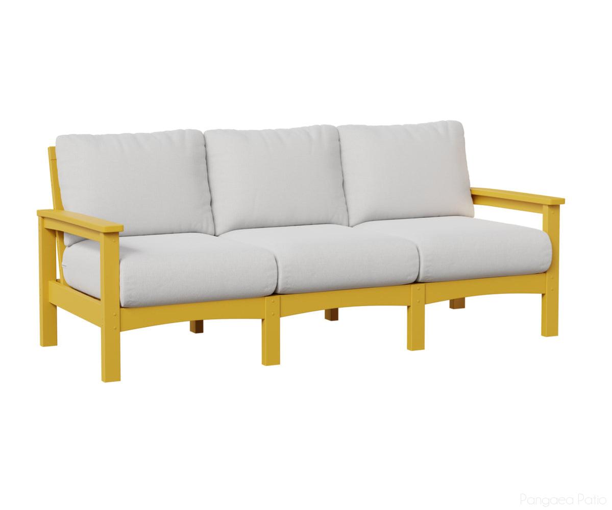 BGCS7832SY-Berlin Gardens-Camden Sofa-Sunburst Yellow BG-Pangaea Patio