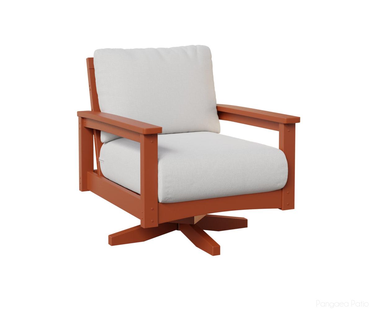 BGCSR2832MO-Berlin Gardens-Camden Swivel Rocker-Mango Orange BG-Pangaea Patio