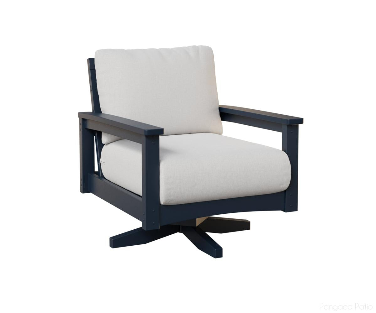 BGCSR2832NB-Berlin Gardens-Camden Swivel Rocker-Navy Blue BG-Pangaea Patio