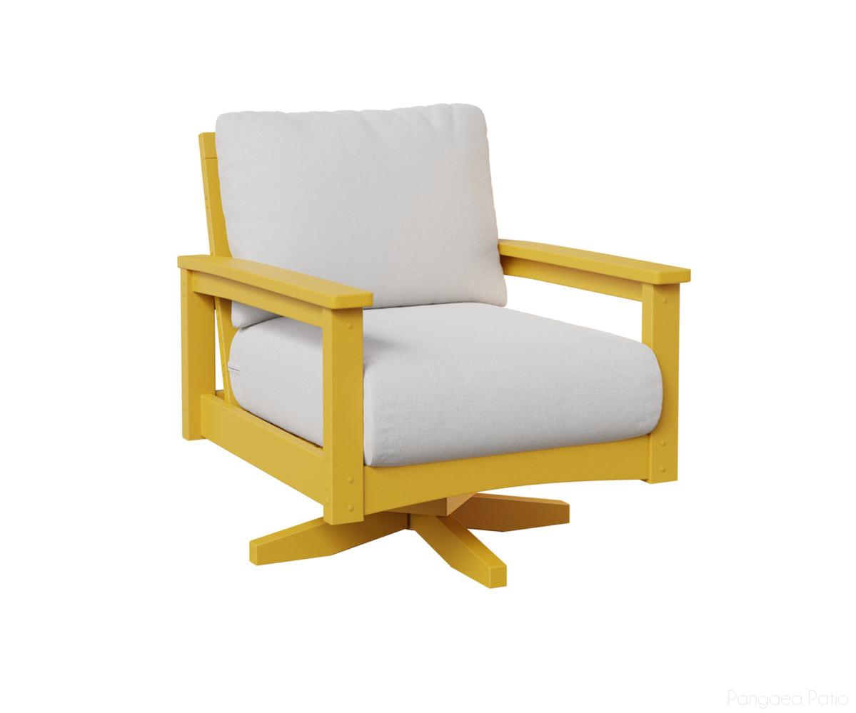 BGCSR2832SY-Berlin Gardens-Camden Swivel Rocker-Sunburst Yellow BG-Pangaea Patio