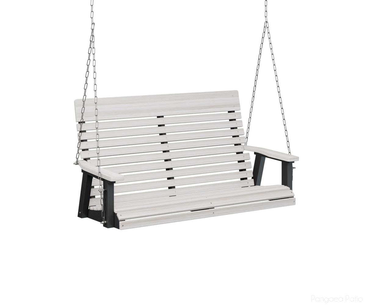 BGPLTS4800SSZC-Berlin Gardens-Casual-Back Double Swing-Zinc-Seashell BG-Pangaea Patio