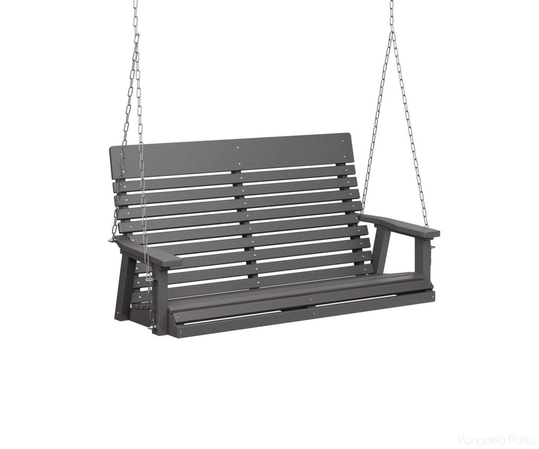 BGPLTS4800SGZC-Berlin Gardens-Casual-Back Double Swing-Zinc-Smoke Gray BG-Pangaea Patio