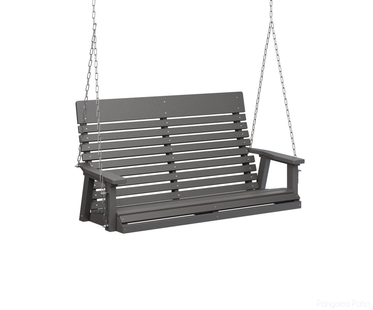BGPLTS4800SGZC-Berlin Gardens-Casual-Back Double Swing-Zinc-Smoke Gray BG-Pangaea Patio