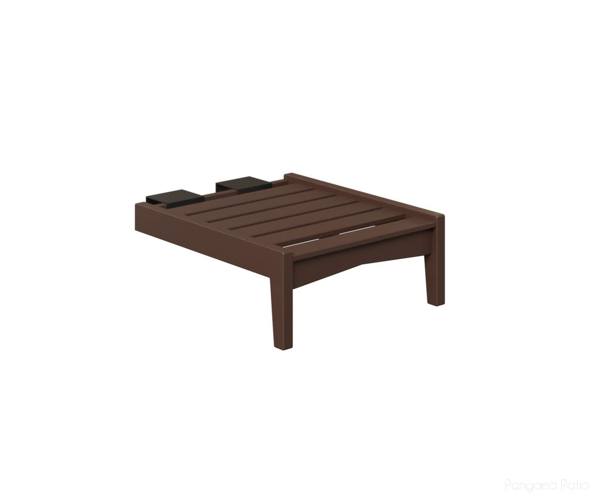 BGCTAC2730CB-Berlin Gardens-Classic Terrace Add on Chaise Lounge-Chocolate Brown BG-Pangaea Patio