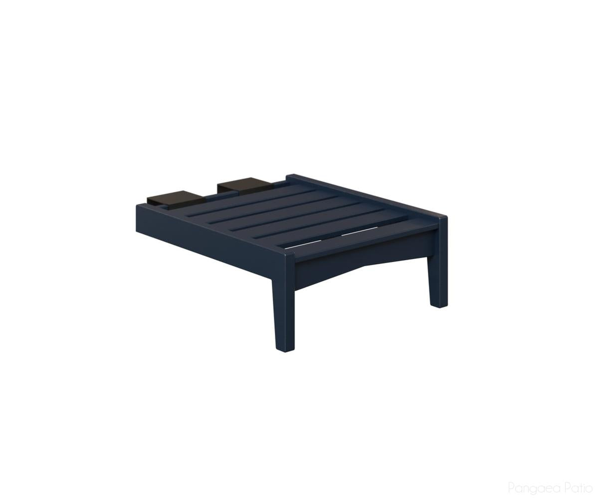 BGCTAC2730NB-Berlin Gardens-Classic Terrace Add on Chaise Lounge-Navy Blue BG-Pangaea Patio