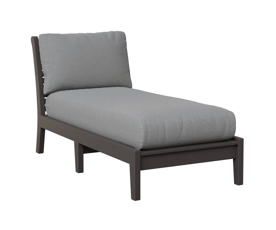 BGCTACL3063SG-Berlin Gardens-Classic Terrace Armless Chaise Lounge-Pangaea Patio