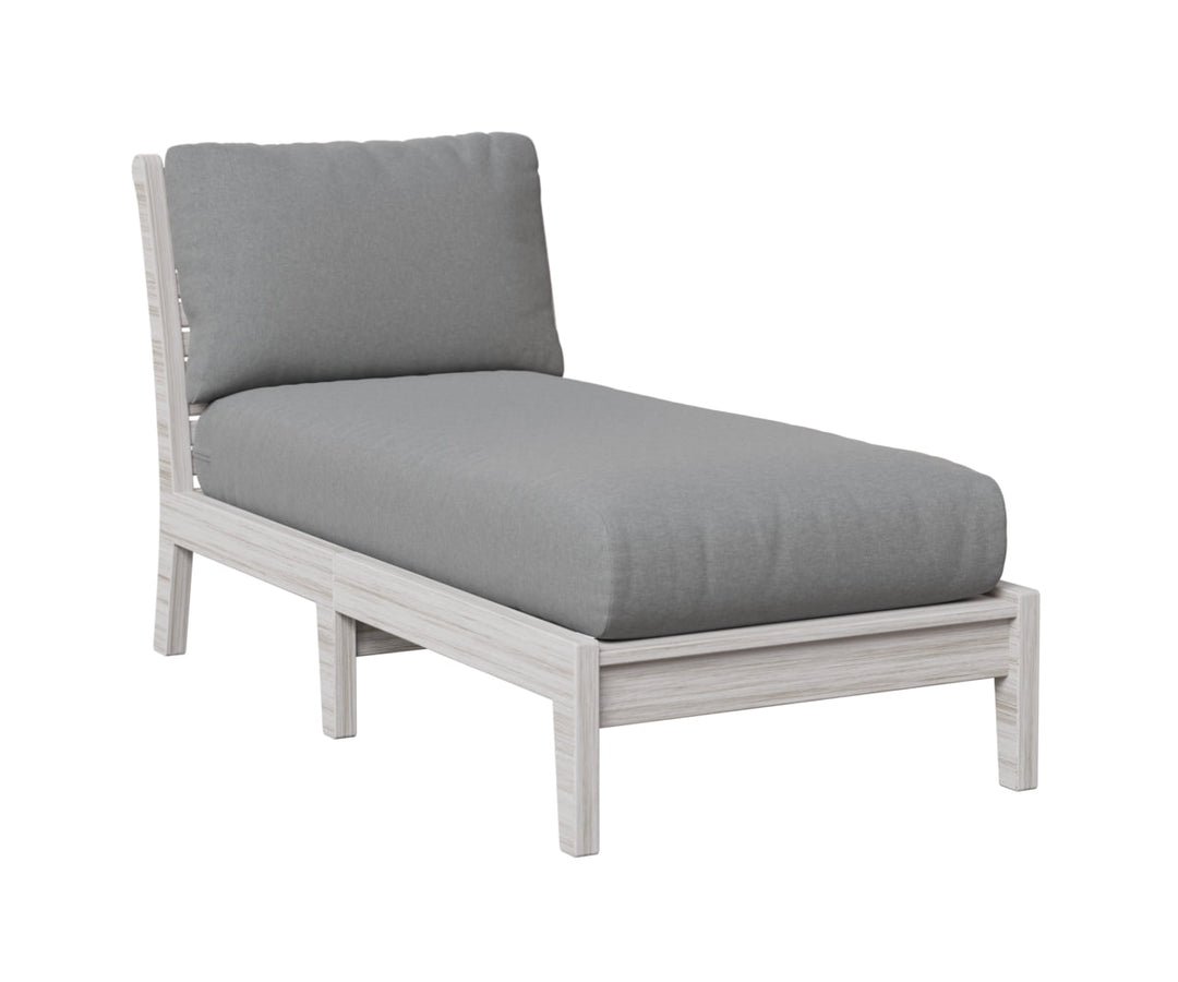 BGCTACL3063SS-Berlin Gardens-Classic Terrace Armless Chaise Lounge-Pangaea Patio