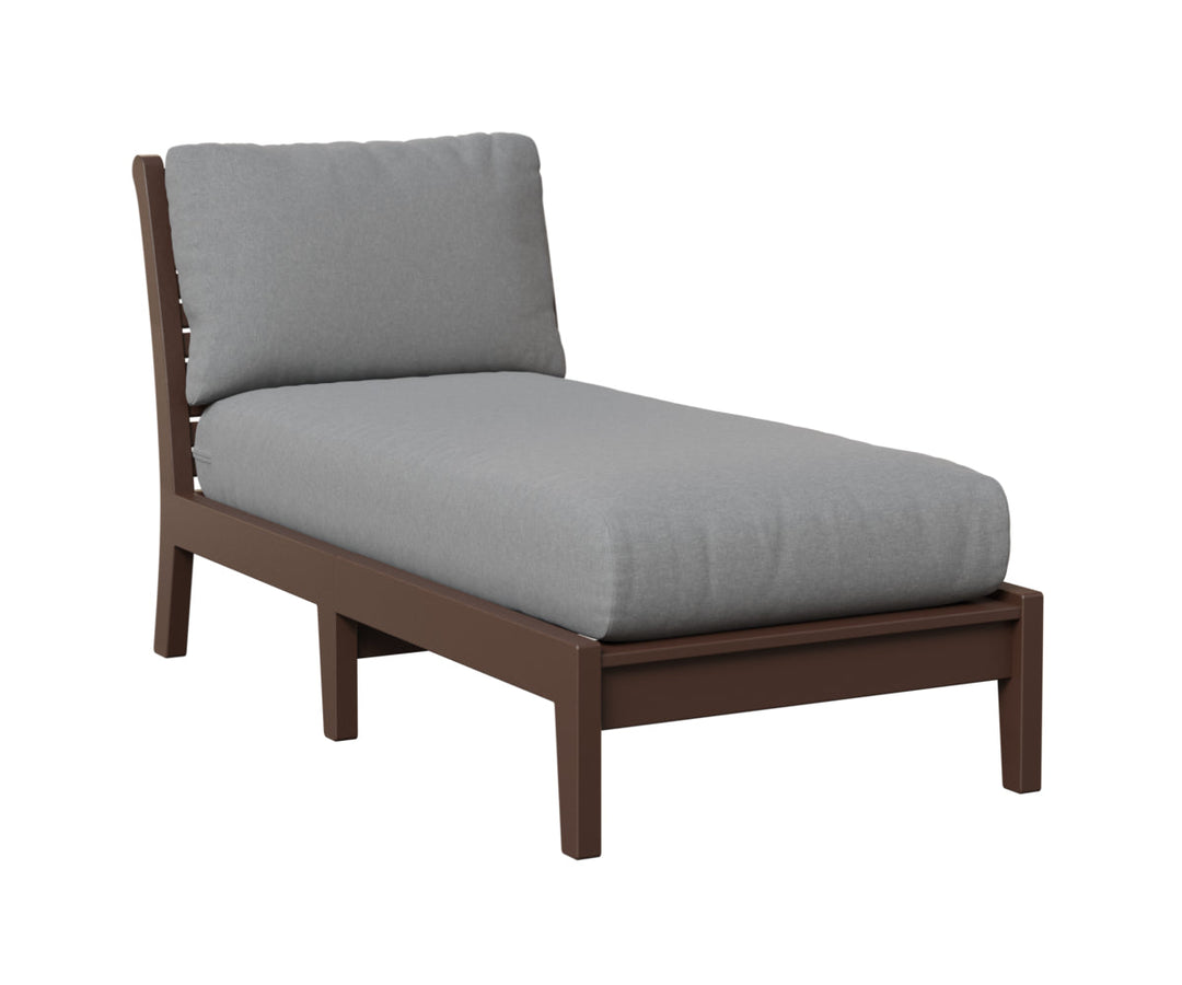 BGCTACL3063CB-Berlin Gardens-Classic Terrace Armless Chaise Lounge-Pangaea Patio