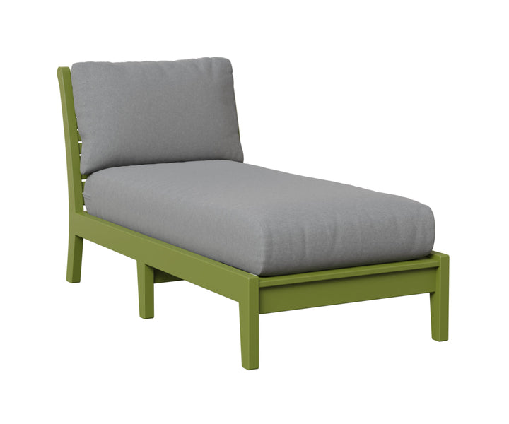 BGCTACL3063KG-Berlin Gardens-Classic Terrace Armless Chaise Lounge-Pangaea Patio